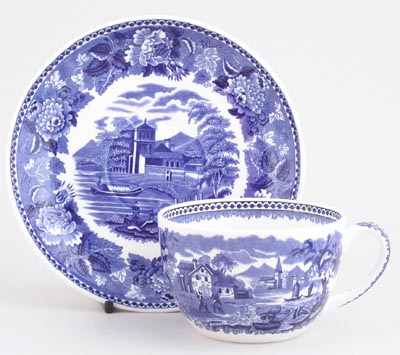Breakfast Cup and Saucer c1950s